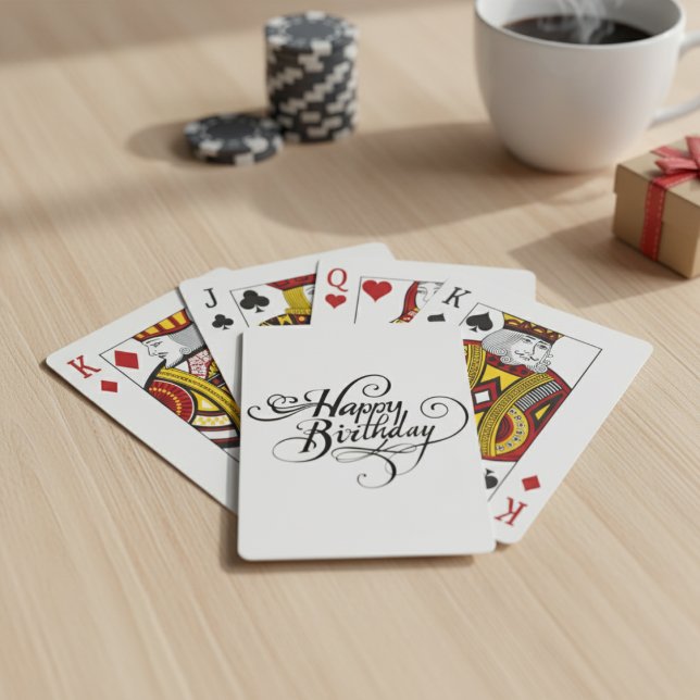 Happy Birthday Collection Playing Cards (Happy Birthday Collection Poker Cards)