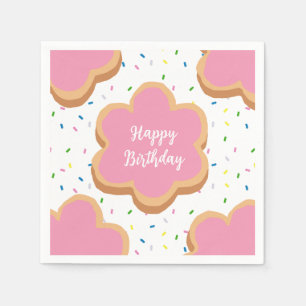 Happy Birthday Cookie Sprinkle Company Napkin
