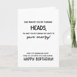 Happy birthday cool friend ...funny card