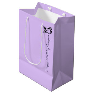 'Happy Birthday Corgeous' Corgi Lovers Pet Parent Medium Gift Bag