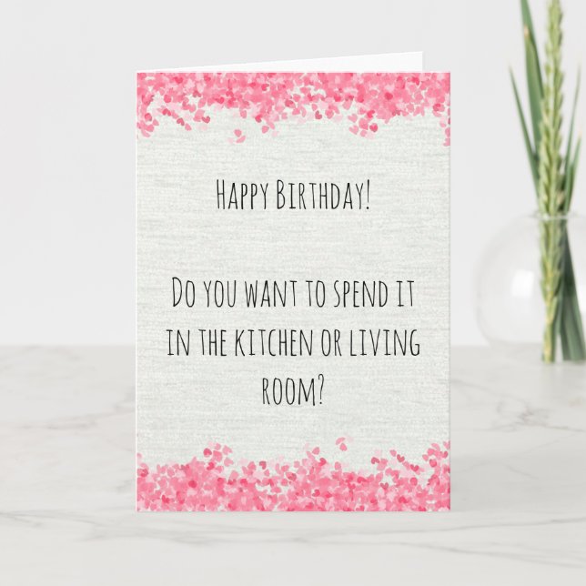 Happy Birthday Corona Virus Quarantine Card (Front)