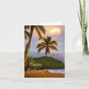 Happy Birthday Costa Rica Card