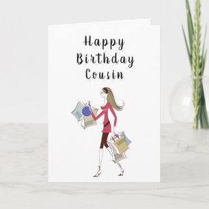 HAPPY BIRTHDAY ***COUSIN*** CARD