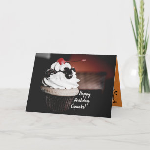 Happy Birthday Cupcake Greeting Card