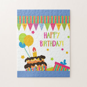Happy Birthday cupcake Jigsaw Puzzle