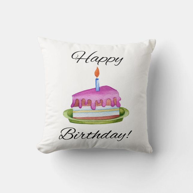Happy Birthday! Cushion (Front)