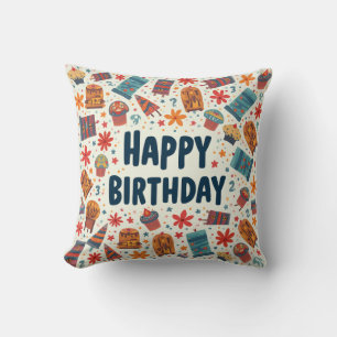 happy birthday cushion