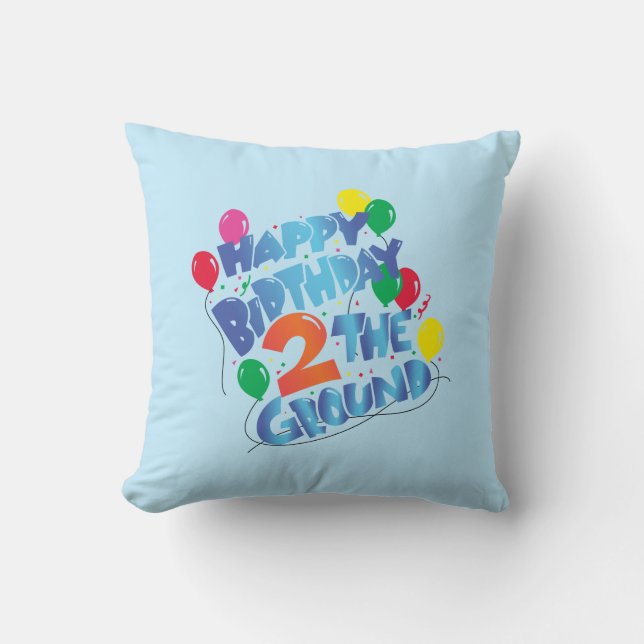Happy Birthday Cushion (Front)