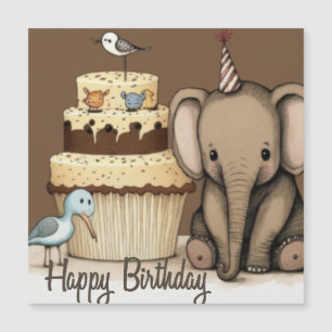Happy Birthday custom card