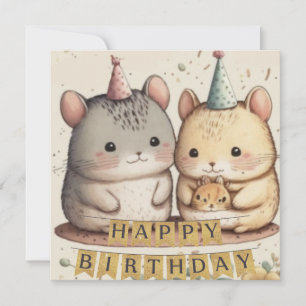 Happy Birthday custom card