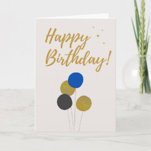Happy Birthday Custom Card
