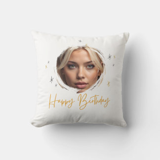 Happy Birthday Custom Cushion