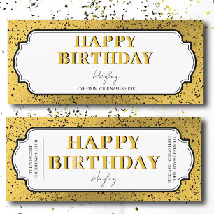 Happy Birthday Custom Gift Certificate Voucher