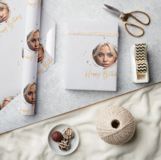 Happy Birthday Custom Wrapping Paper