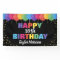 Happy Birthday Custom Year Name Colourful Balloons