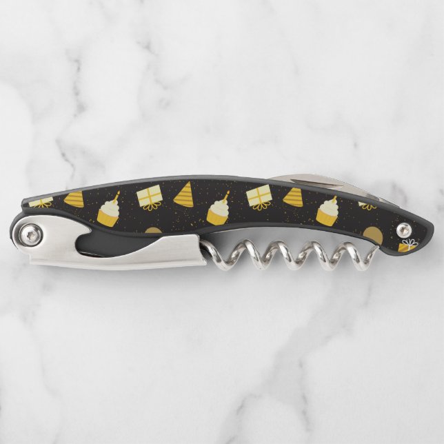 Happy Birthday, Customise Corkscrew (Front)