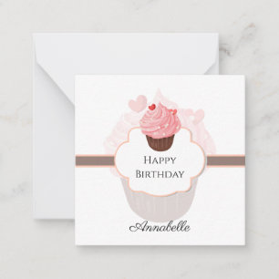 Happy Birthday   Customised   Cupcake and Sweets Card