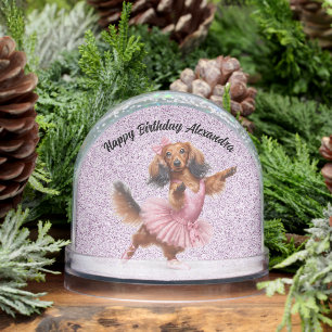 Happy Birthday Customized Child's Snow Globe