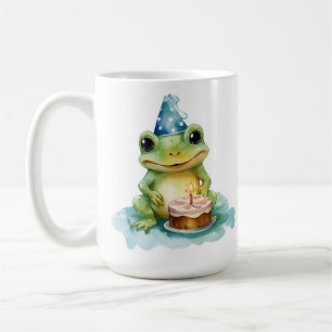 Happy Birthday Cute frog Coffee Mug