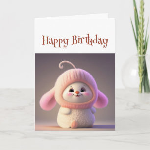 Happy Birthday Cutest Little Munchkin Ever Fun Card