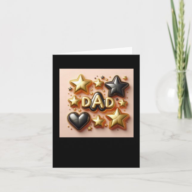 Happy Birthday Dad4  Card (Front)