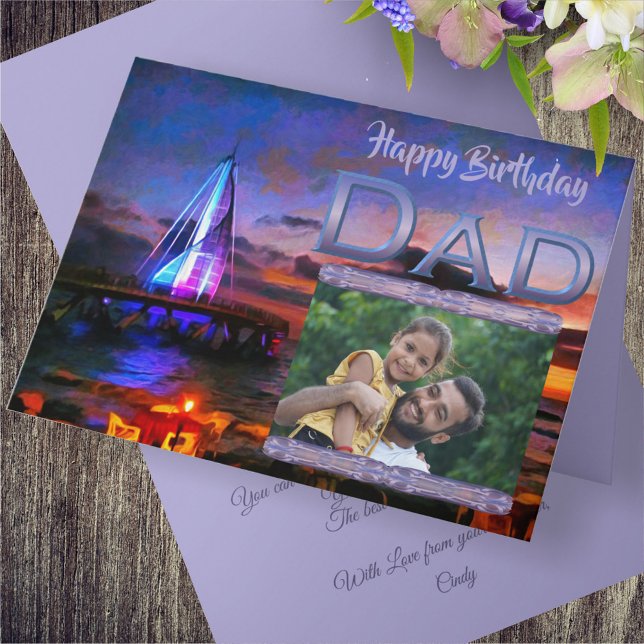 Happy Birthday Dad 1182 Card (Creator Uploaded)