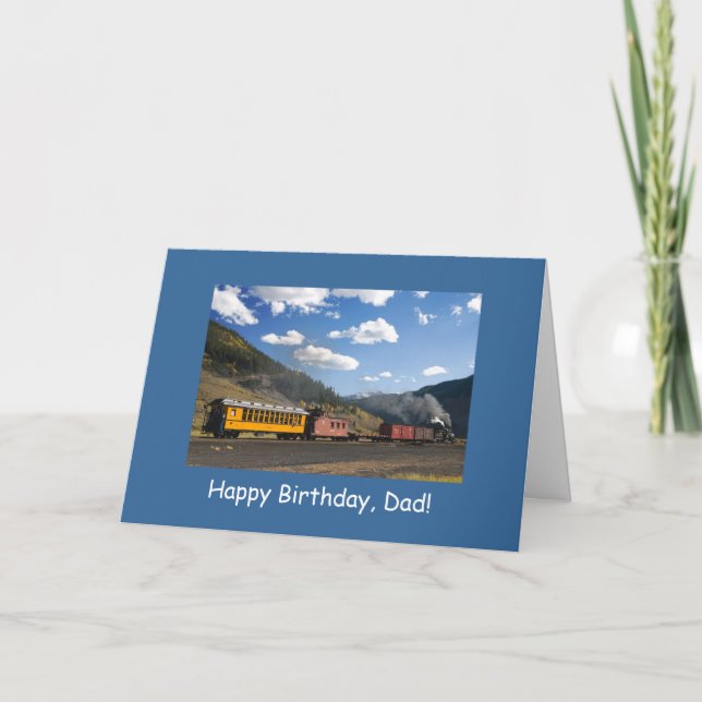 Happy Birthday, Dad Card (Front)