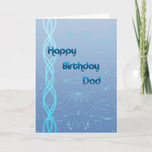 Happy Birthday Dad Card