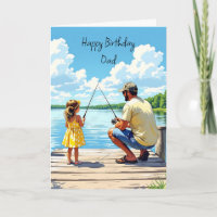 Happy Birthday Dad | Daughter and Dad Fishing