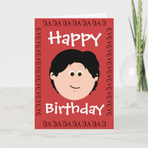Happy Birthday Dad (Daughter) Card