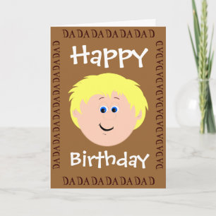 Happy Birthday Dad from Daughter Card