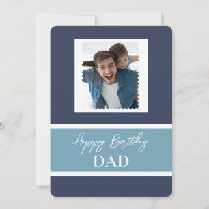 Happy Birthday Dad Photo Card