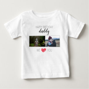 HAPPY BIRTHDAY DADDY BABY CLOTHES PERSONALIZED T-Shirt