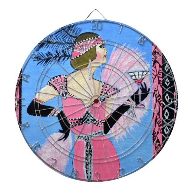 Happy Birthday Dartboard (Front)