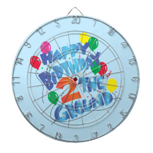 Happy Birthday Dartboard