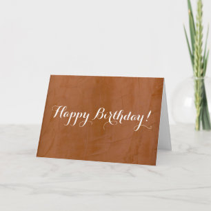 Happy Birthday Daughter Tangerine Marble Card