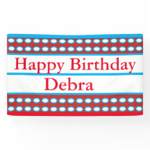 "Happy Birthday Debra Custom