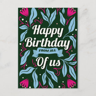Happy Birthday Decor Ideas Printable Banners and G Holiday Postcard