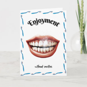 Happy Birthday Dentist Greeting Card