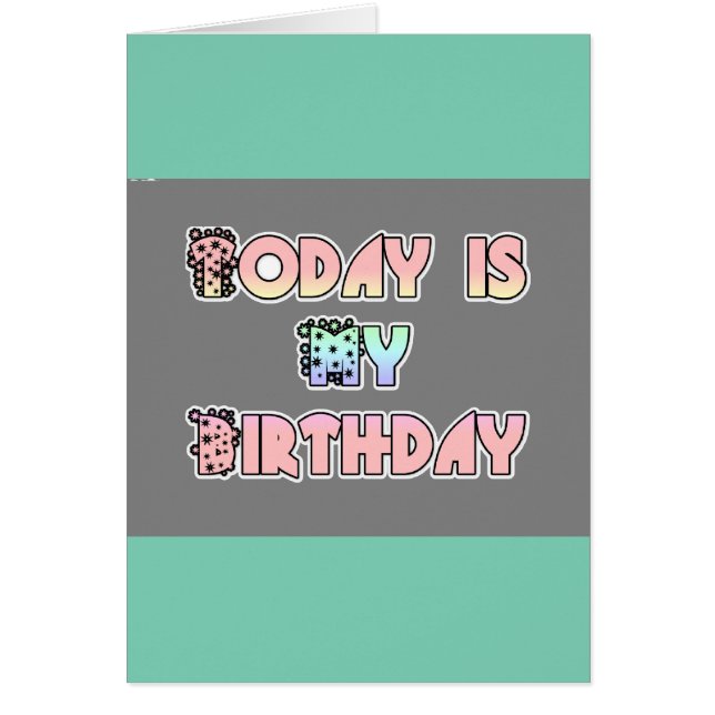 Happy Birthday Design (Front)