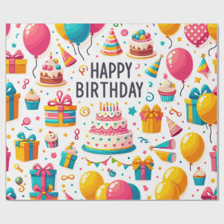Happy Birthday Design 1 Wrapping Paper