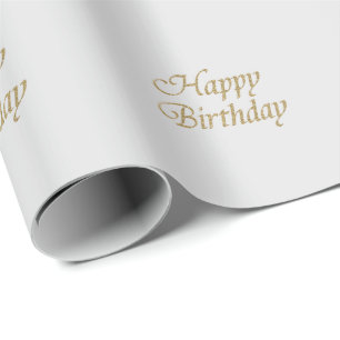 Happy Birthday Design Wrapping Paper