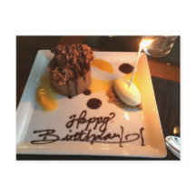 Happy Birthday Dessert