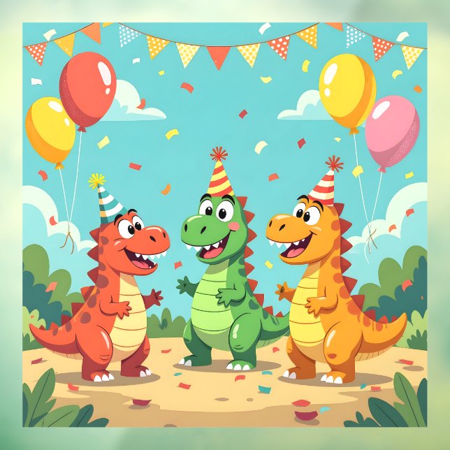 Happy birthday dinosaurs theme (Sheet 3)