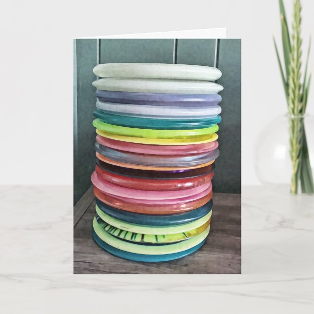 Happy Birthday | Disc Golf Humour Card (Front)