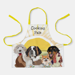 Happy Birthday Dog Pals Apron