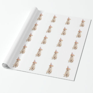 Happy Birthday Dog wrapping paper gift wrap