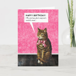 HAPPY BIRTHDAY - Dog Years Dead Card