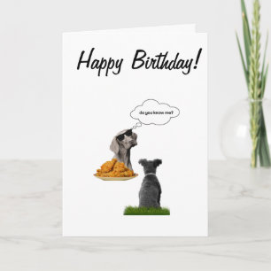 Happy birthday dogs good friends card