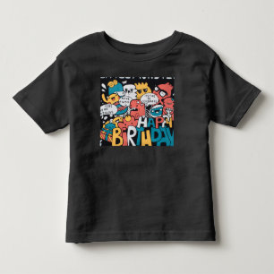 Happy Birthday Doodle Toddler T-Shirt